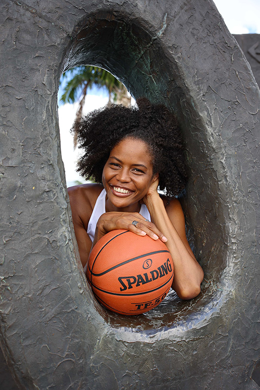 Leslie Ardon Basketteuse Martinique portrait